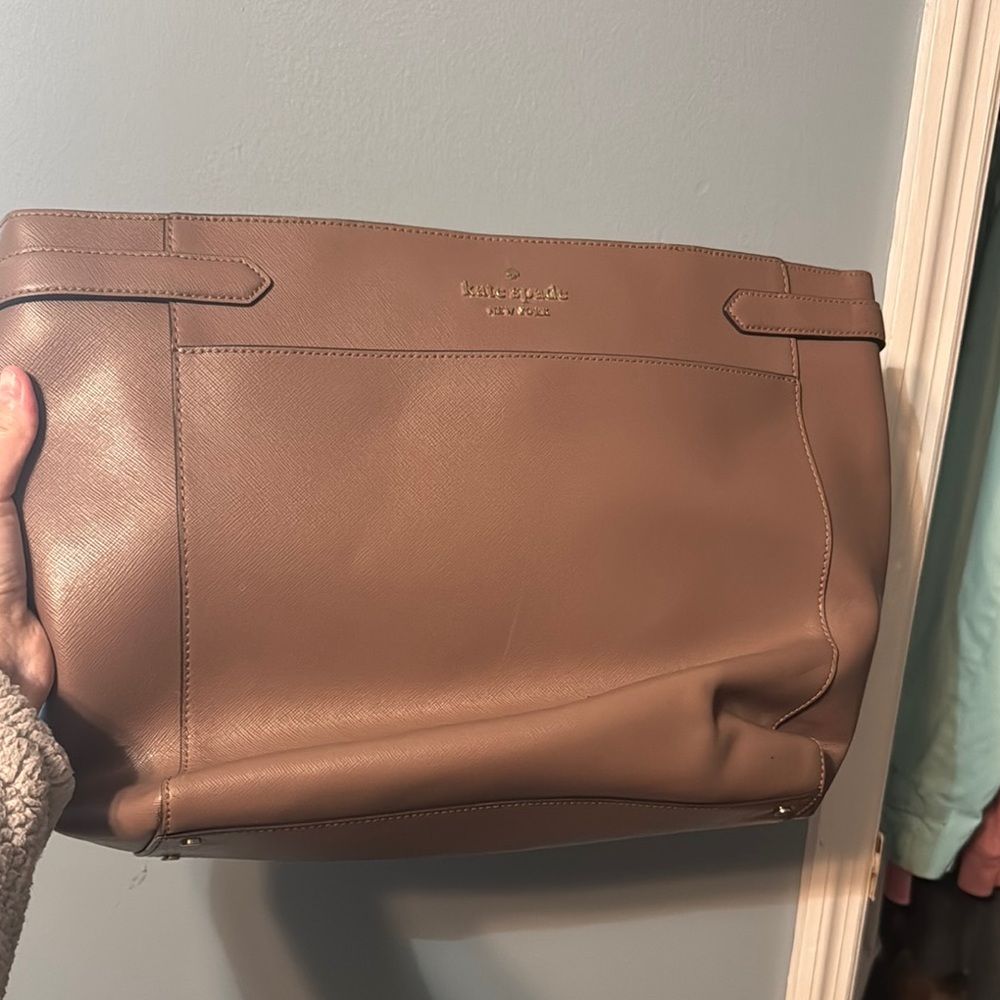 kate spade Tan Leather Tote